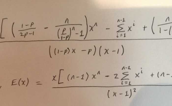 Bar games, advanced maths, and more circular references